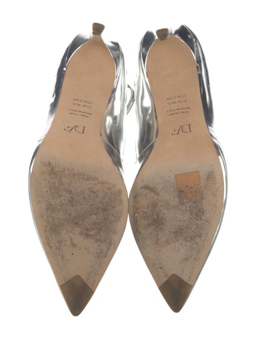 Diane von Furstenberg Patent Leather D'Orsay Pumps