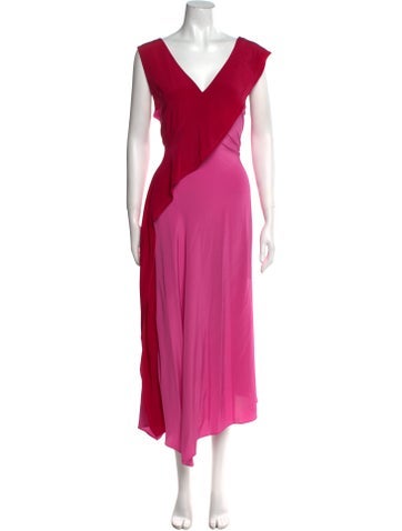 Diane von Furstenberg Dresses Silk Long Dress L