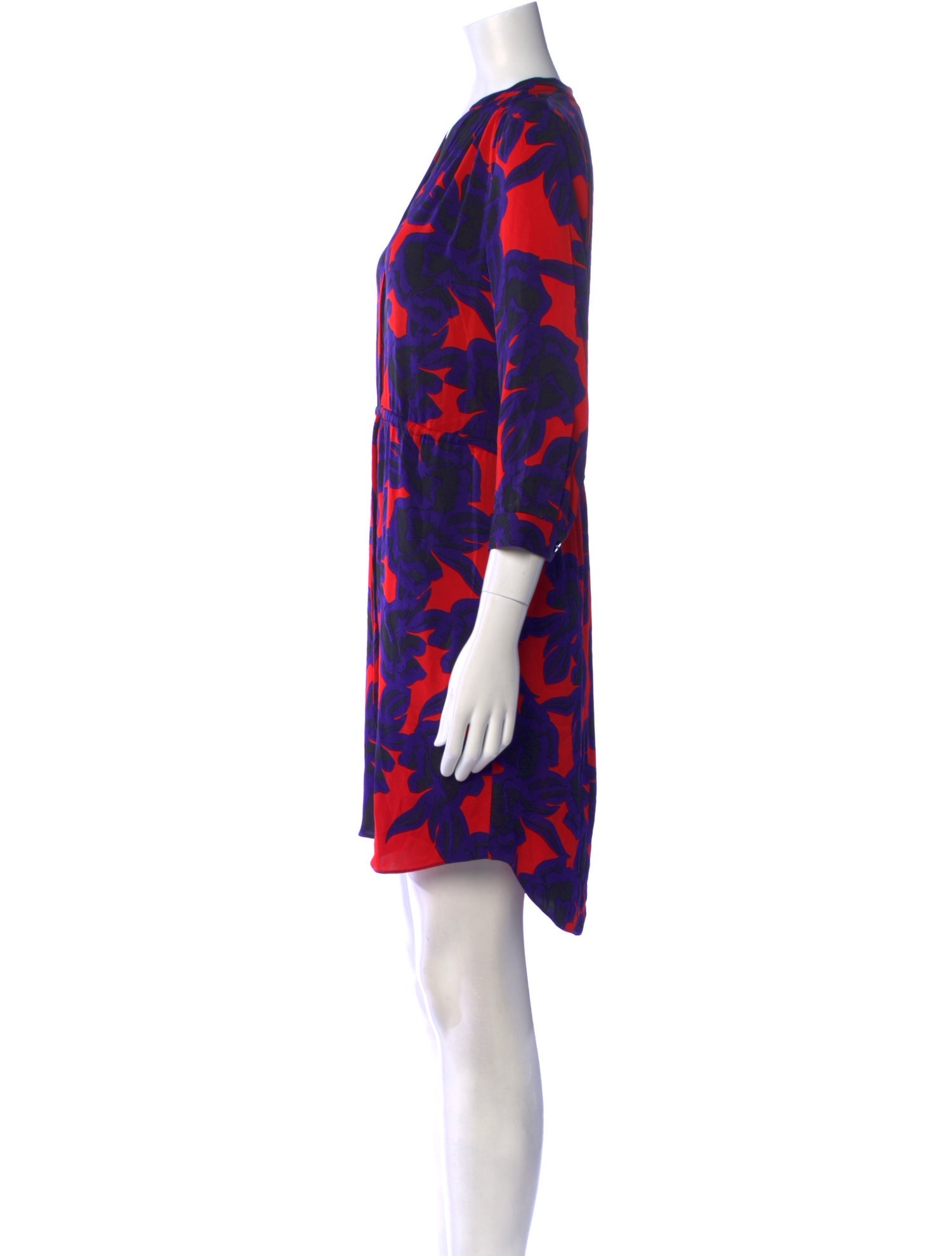 Diane von Furstenberg Silk Knee-Length Dress