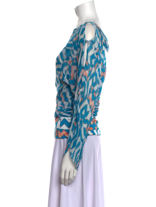 Diane von Furstenberg Silk Printed Top