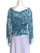 Diane von Furstenberg Silk Printed Top