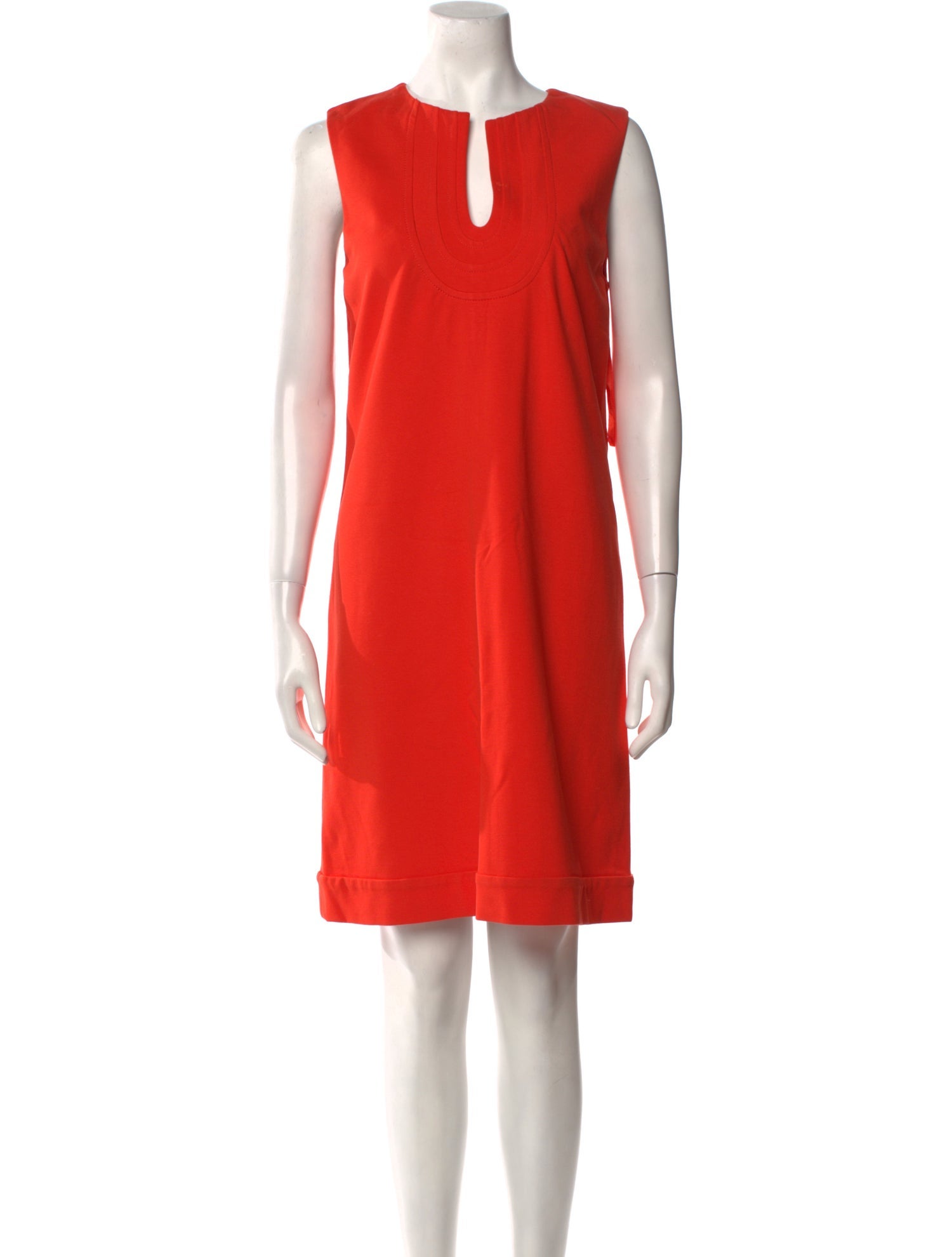 Diane von Furstenberg V-Neck Knee-Length Dress