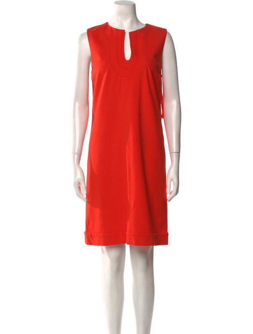Diane von Furstenberg V-Neck Knee-Length Dress