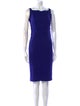 Diane von Furstenberg Bateau Neckline Knee-Length Dress