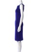 Diane von Furstenberg Bateau Neckline Knee-Length Dress