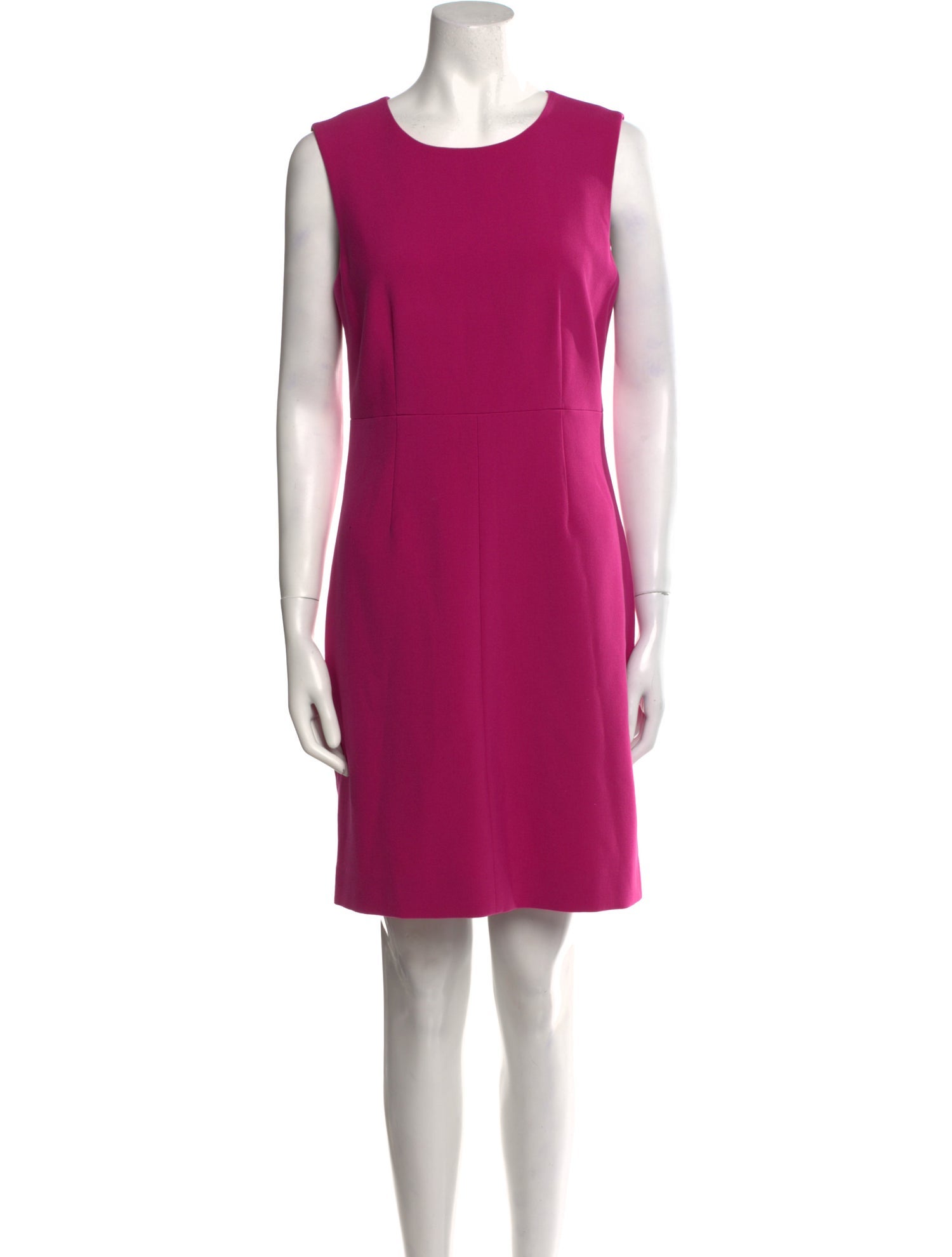 Diane von Furstenberg Scoop Neck Mini Dress