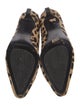 Diane von Furstenberg Ponyhair Animal Print Ballet Flats