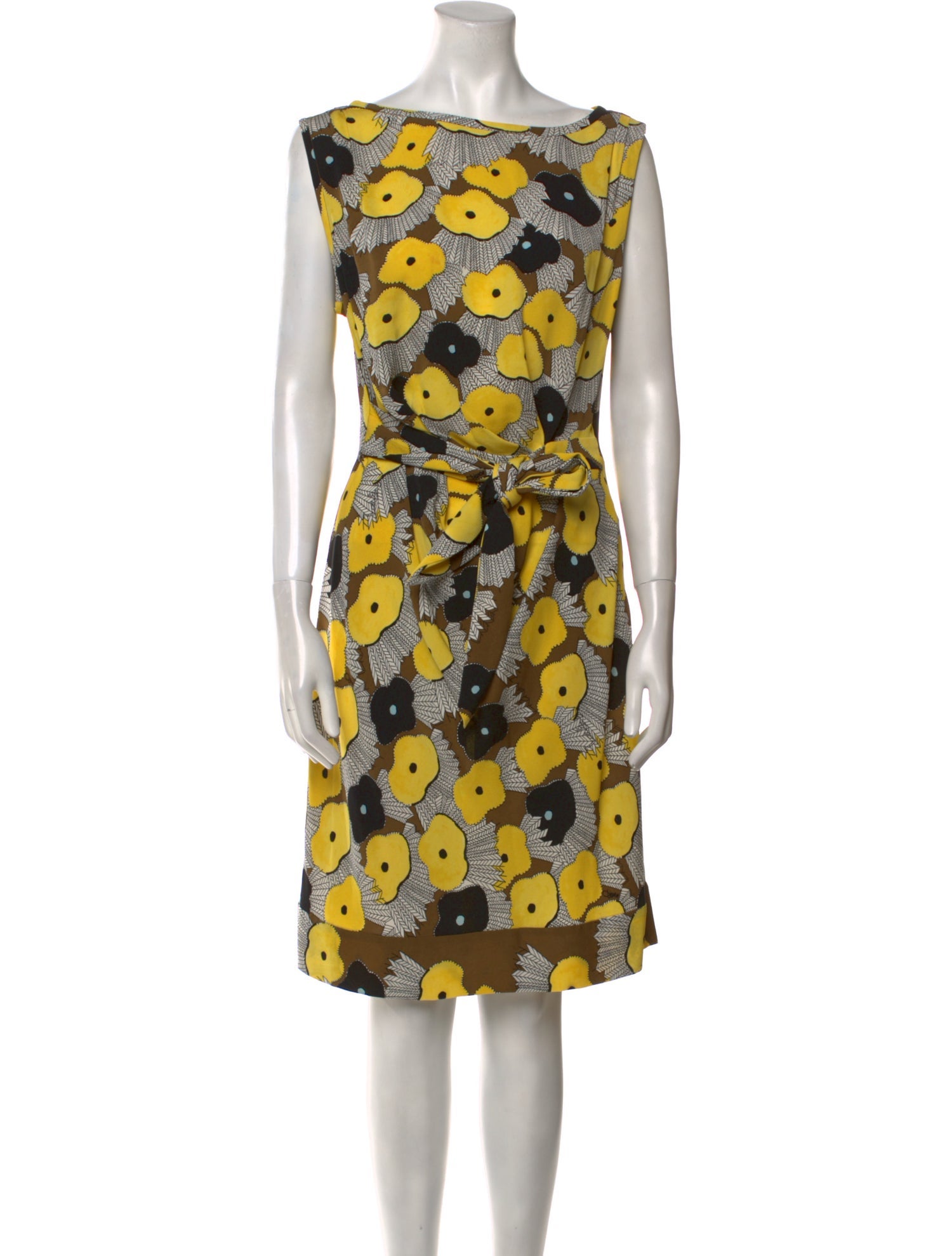 Diane von Furstenberg Silk Knee-Length Dress