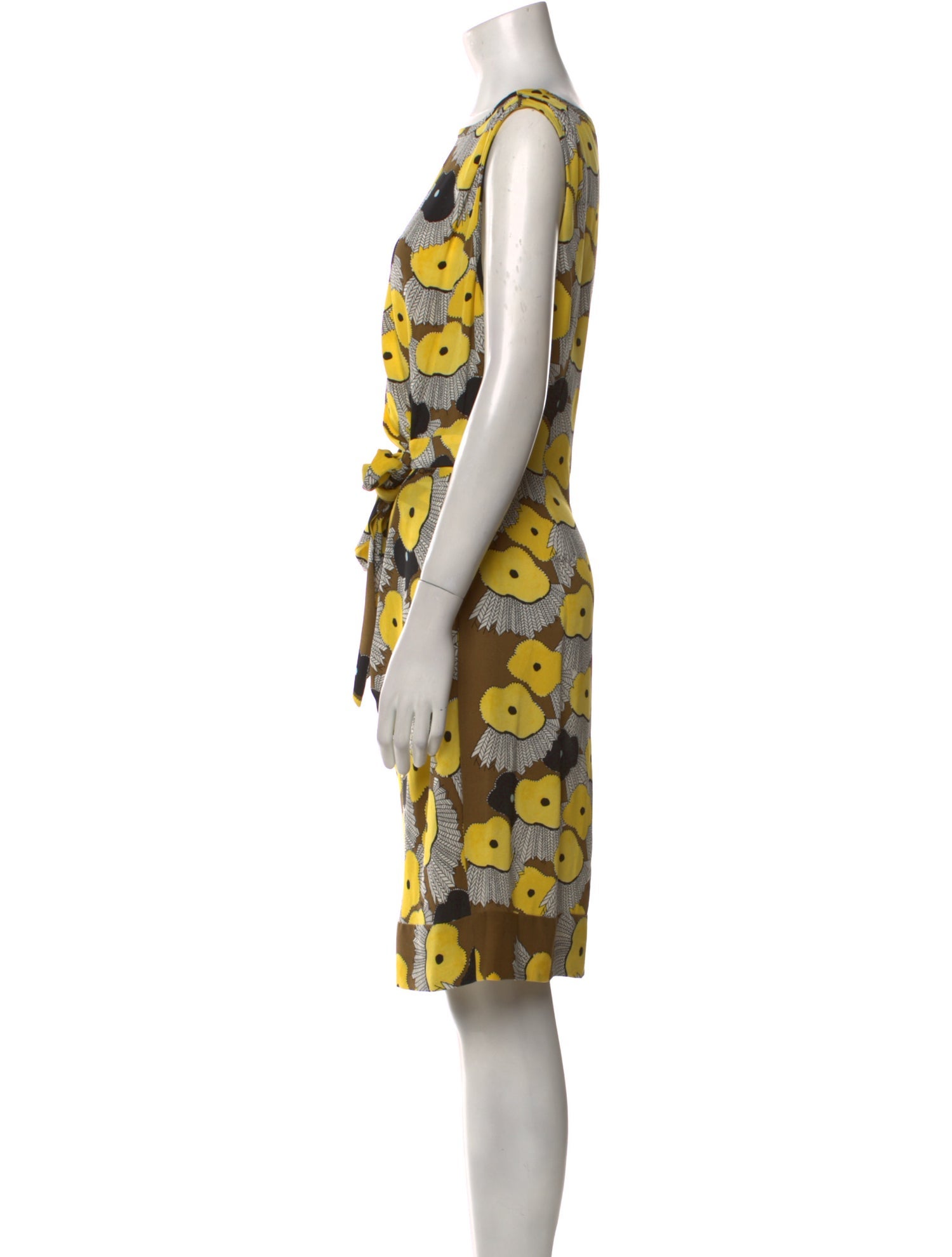 Diane von Furstenberg Silk Knee-Length Dress