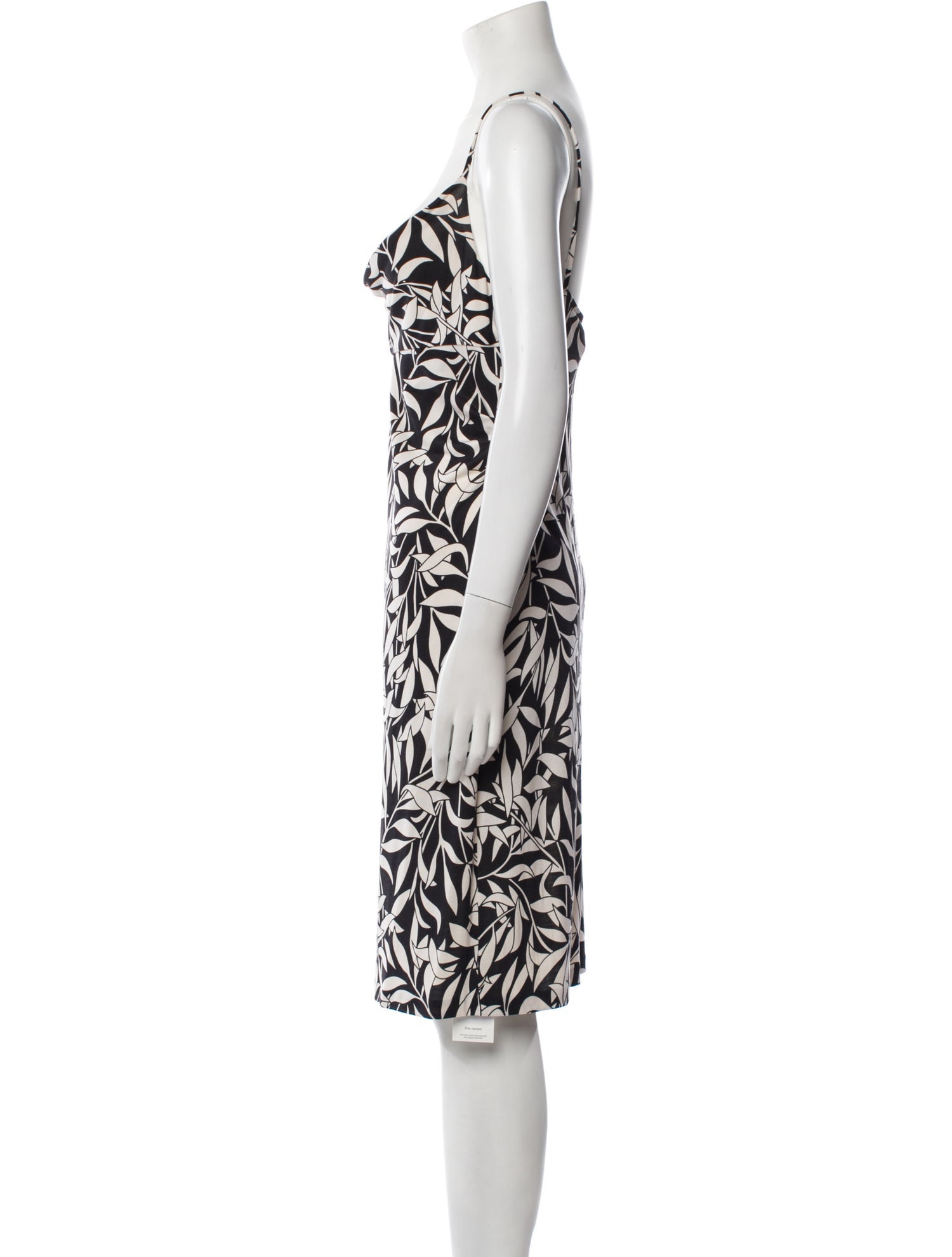 Diane von Furstenberg Printed Knee-Length Dress