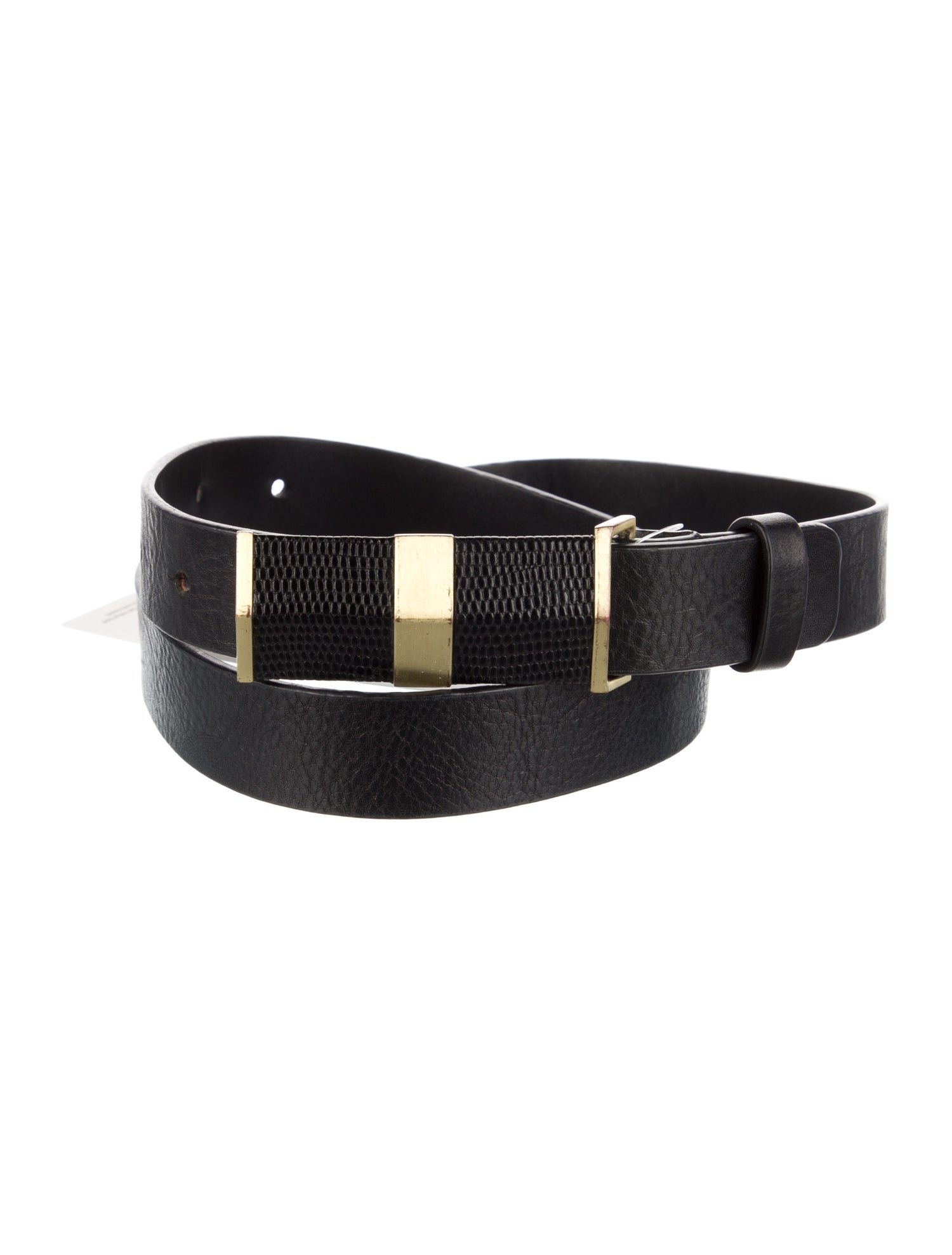 Diane von Furstenberg Skinny Leather Belt