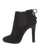 Diane von Furstenberg Suede Braided Accents Chelsea Boots