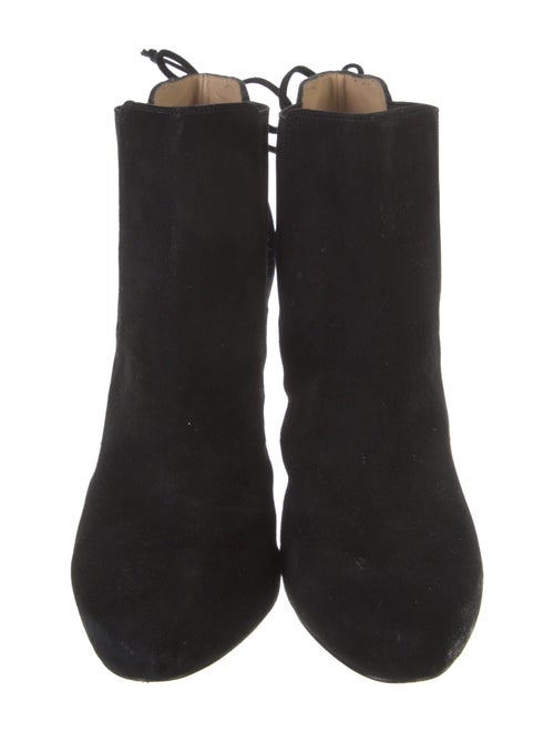 Diane von Furstenberg Suede Braided Accents Chelsea Boots