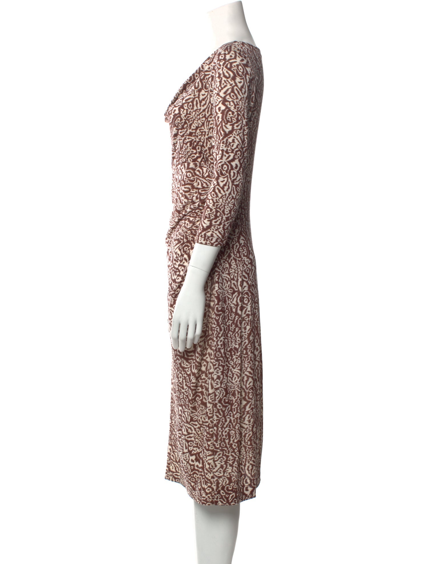 Diane von Furstenberg Silk Midi Length Dress