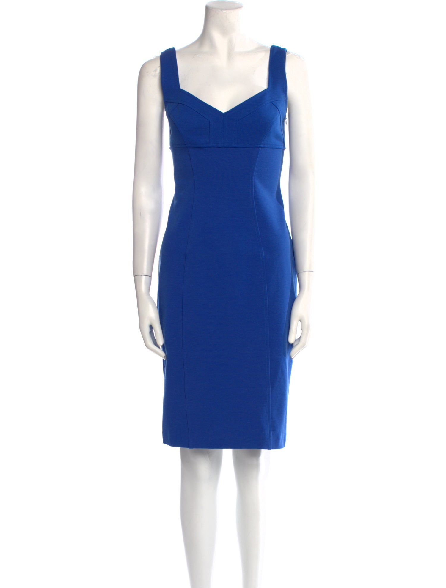 Diane von Furstenberg V-Neck Knee-Length Dress