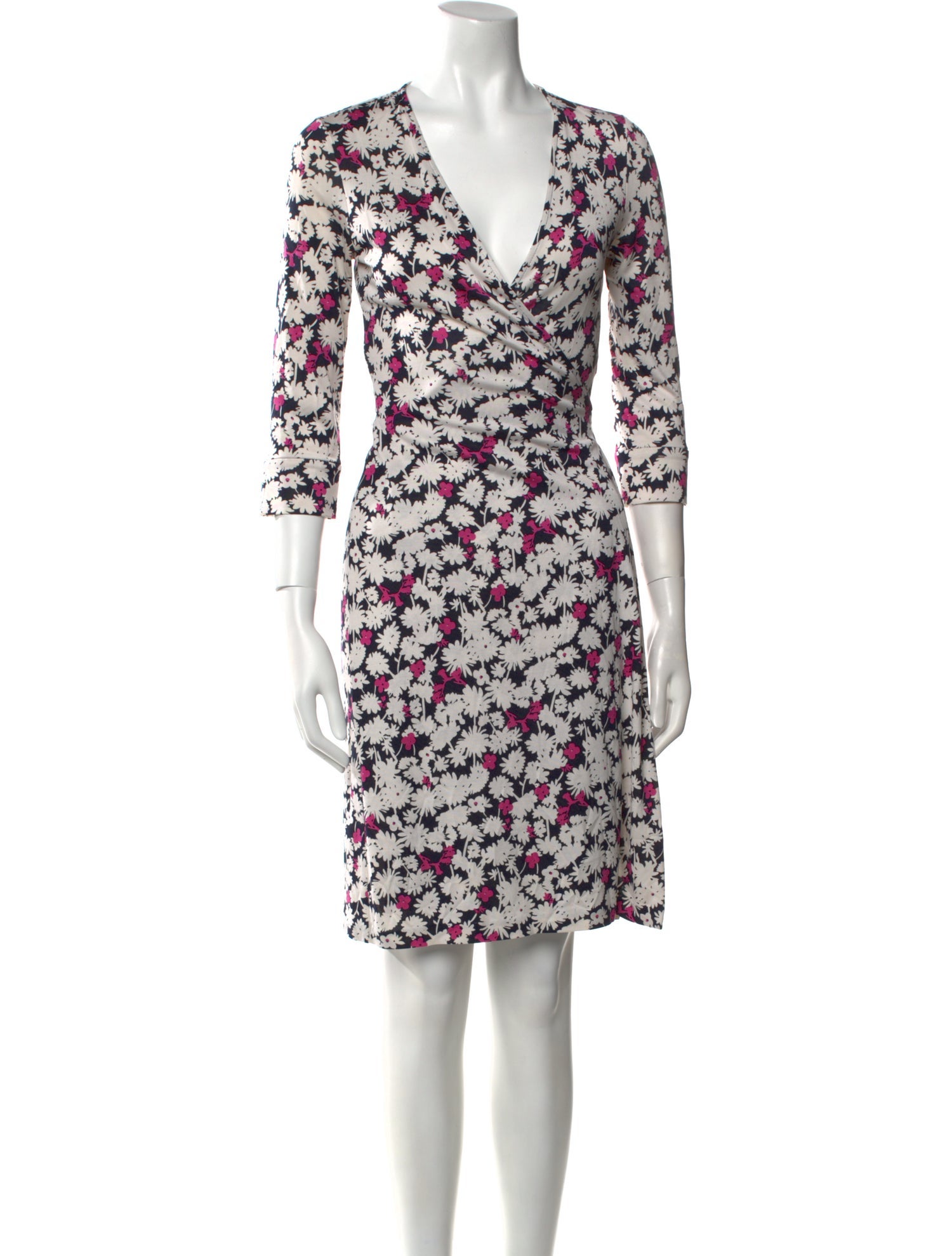 Diane von Furstenberg Silk Knee-Length Dress