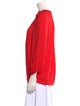 Diane von Furstenberg V-Neck Long Sleeve Blouse