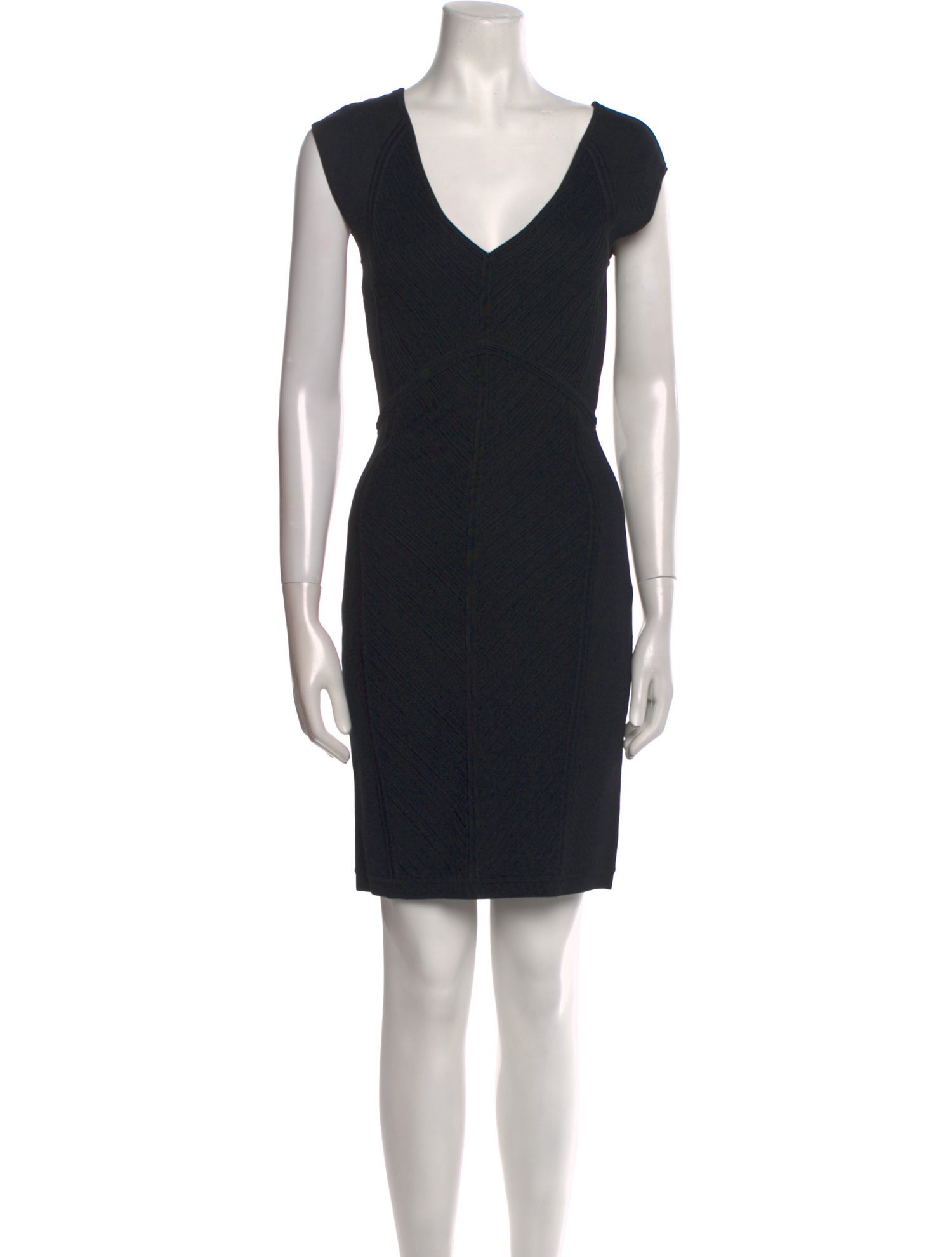 Diane von Furstenberg V-Neck Mini Dress