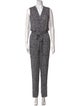 Diane von Furstenberg Silk Printed Jumpsuit