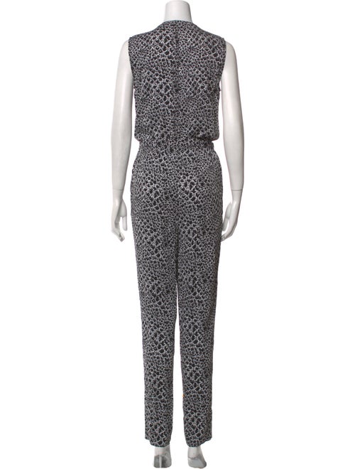 Diane von Furstenberg Silk Printed Jumpsuit
