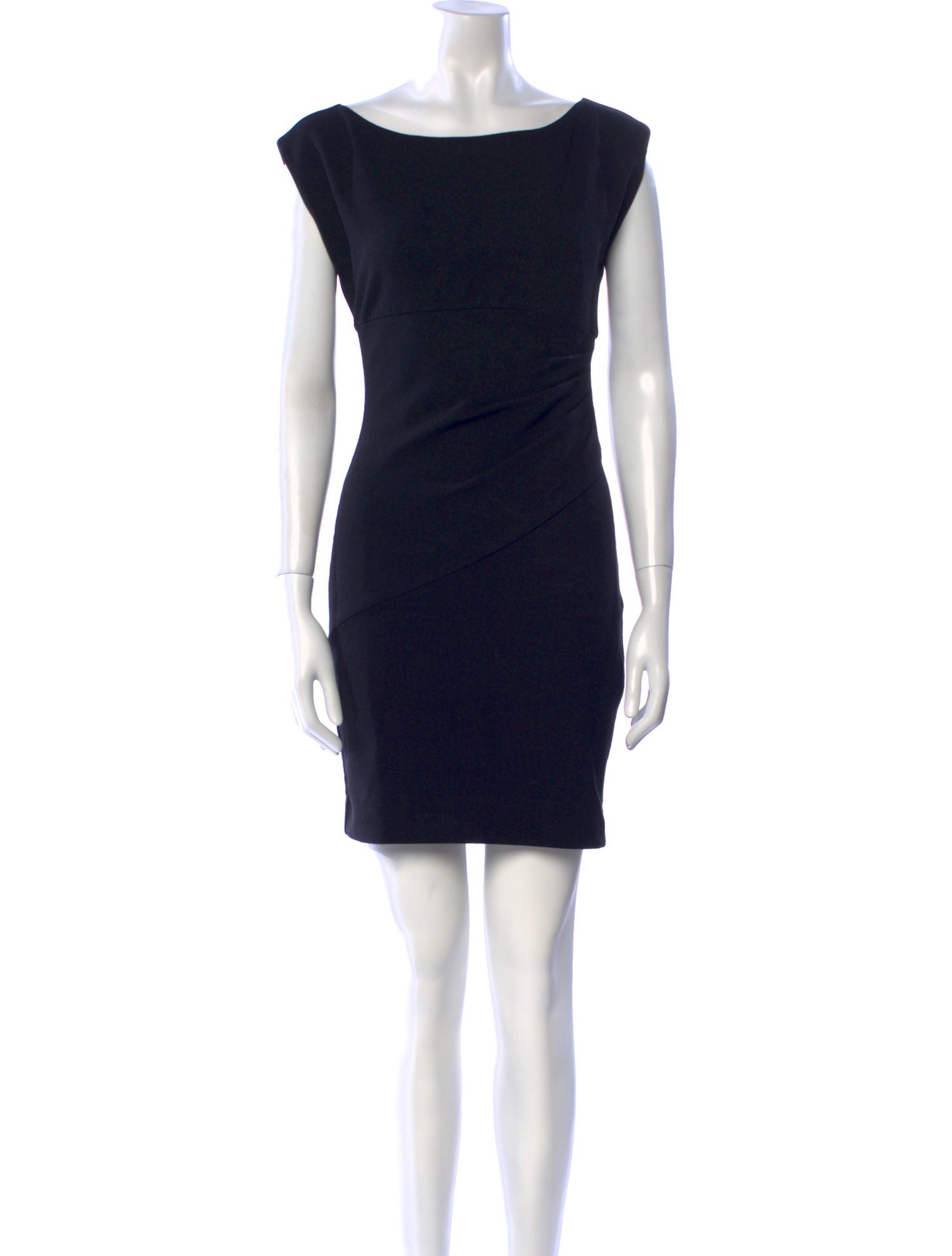 Diane von Furstenberg Bateau Neckline Mini Dress