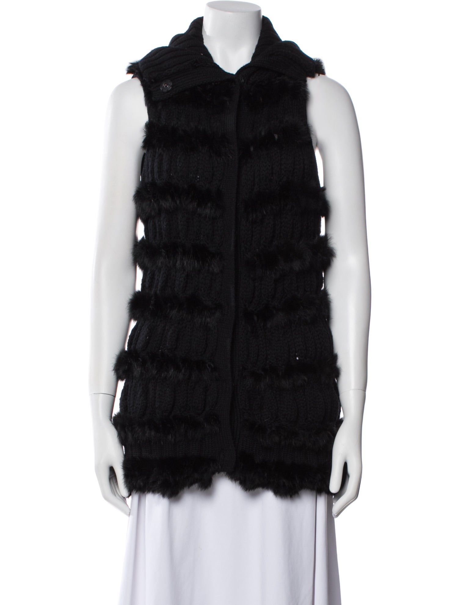 Diane von Furstenberg Wool Fur Jacket