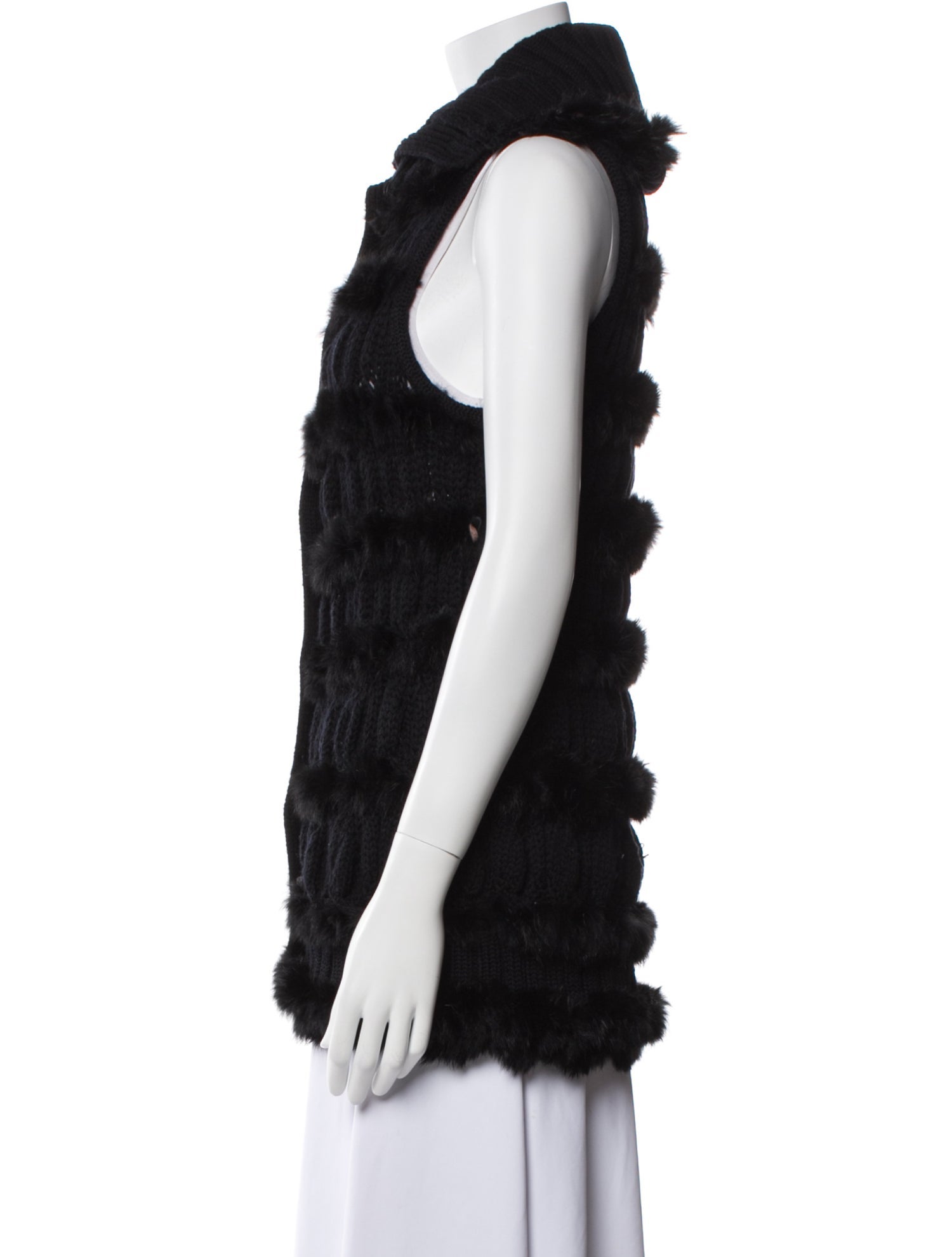 Diane von Furstenberg Wool Fur Jacket