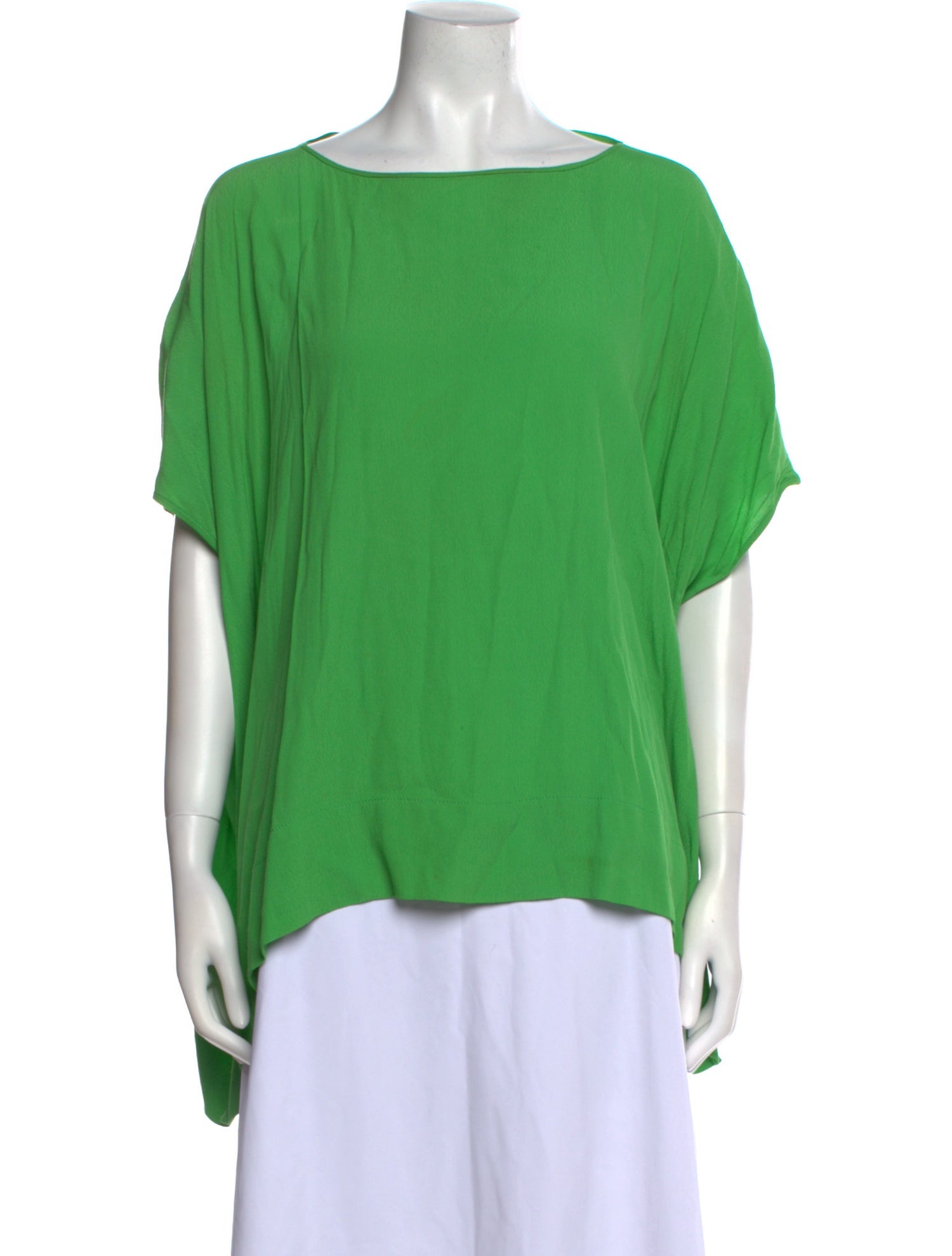 Diane von Furstenberg Bateau Neckline Short Sleeve T-Shirt