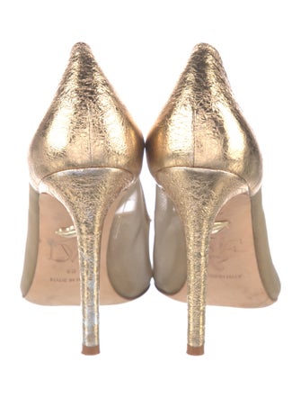 Diane von Furstenberg Mesh Mesh Accents Pumps