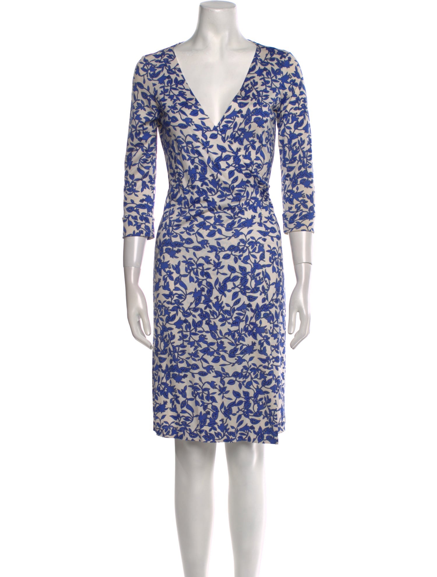 Diane von Furstenberg Silk Knee-Length Dress