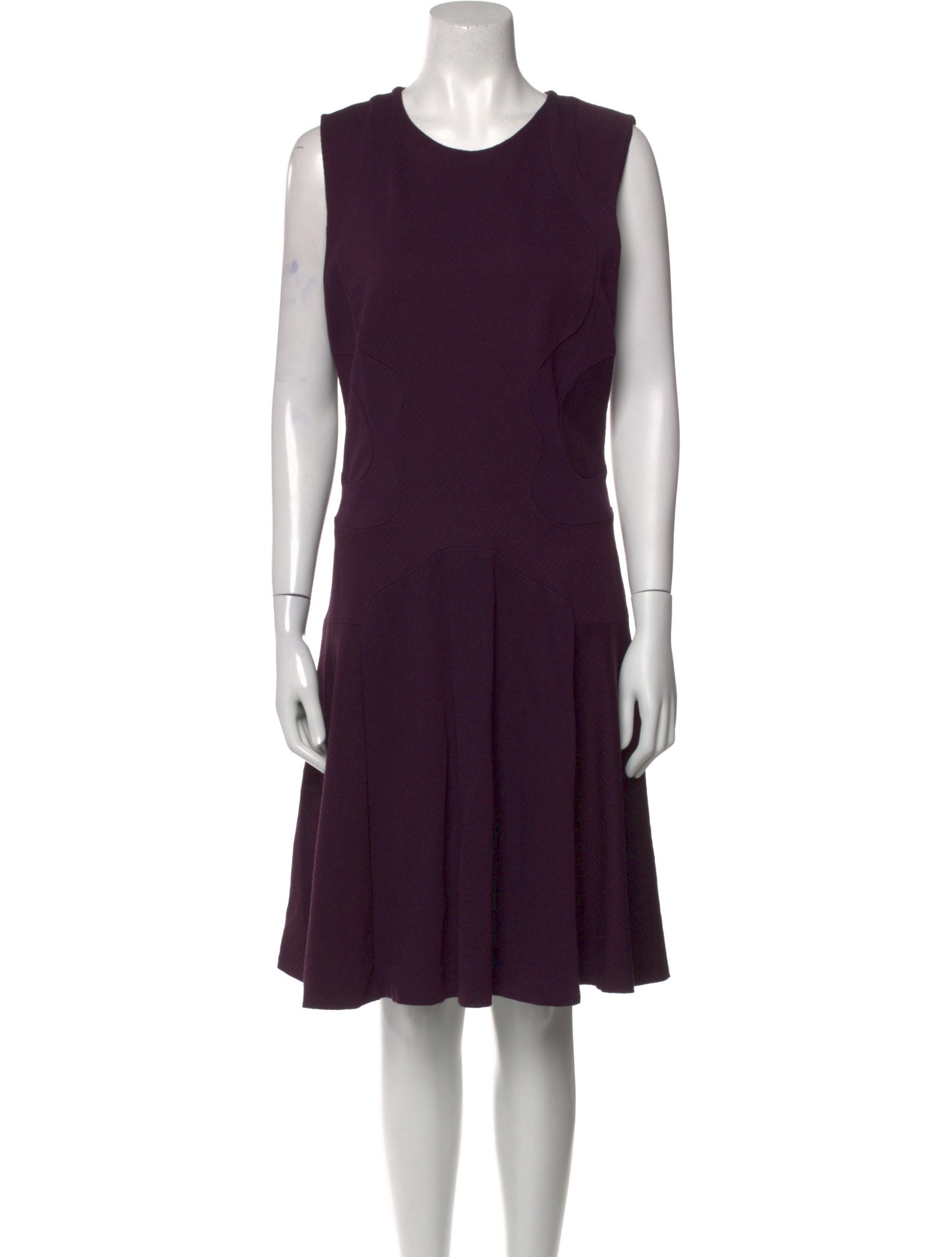 Diane von Furstenberg Crew Neck Knee-Length Dress