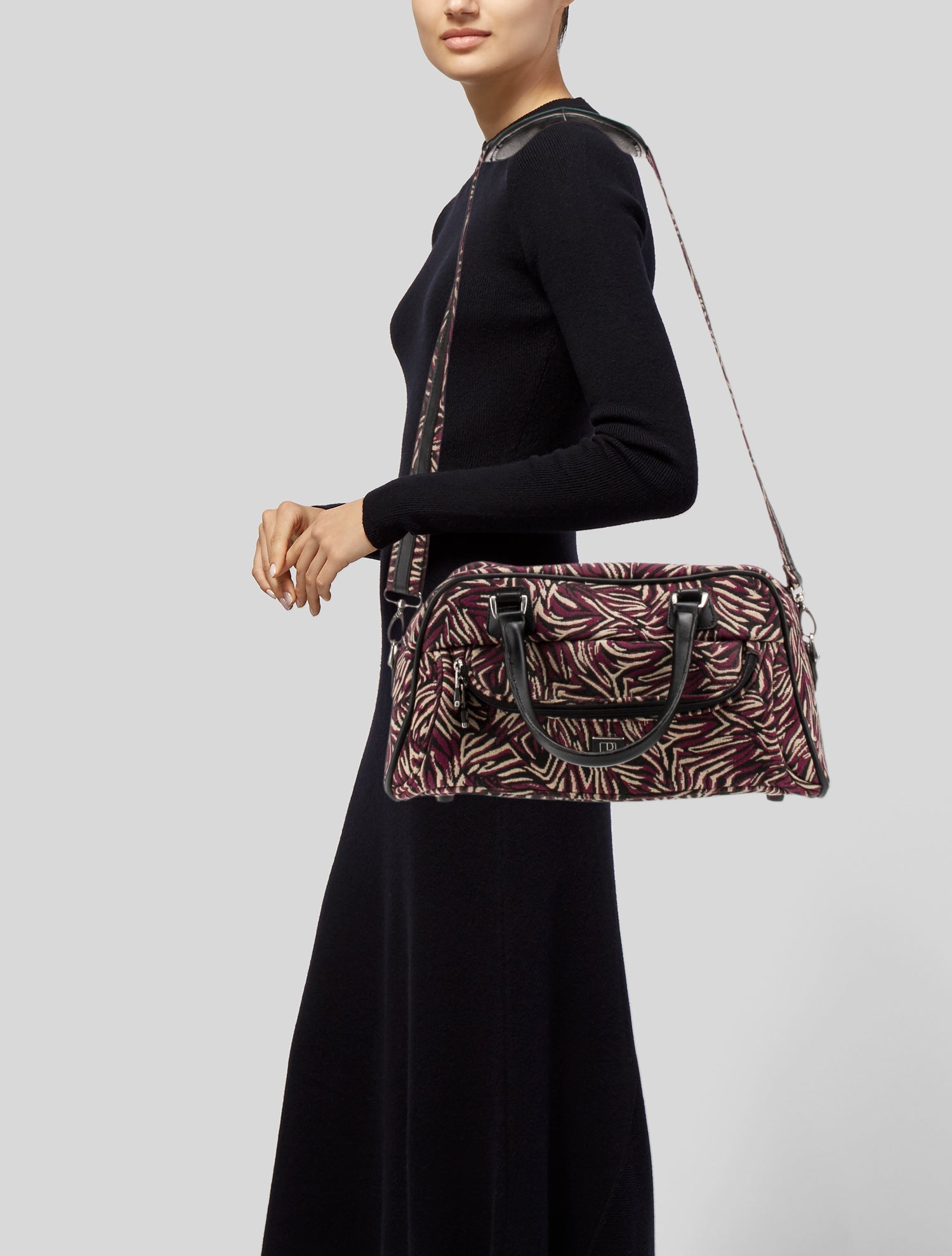 Diane von Furstenberg Canvas Weekender Bag