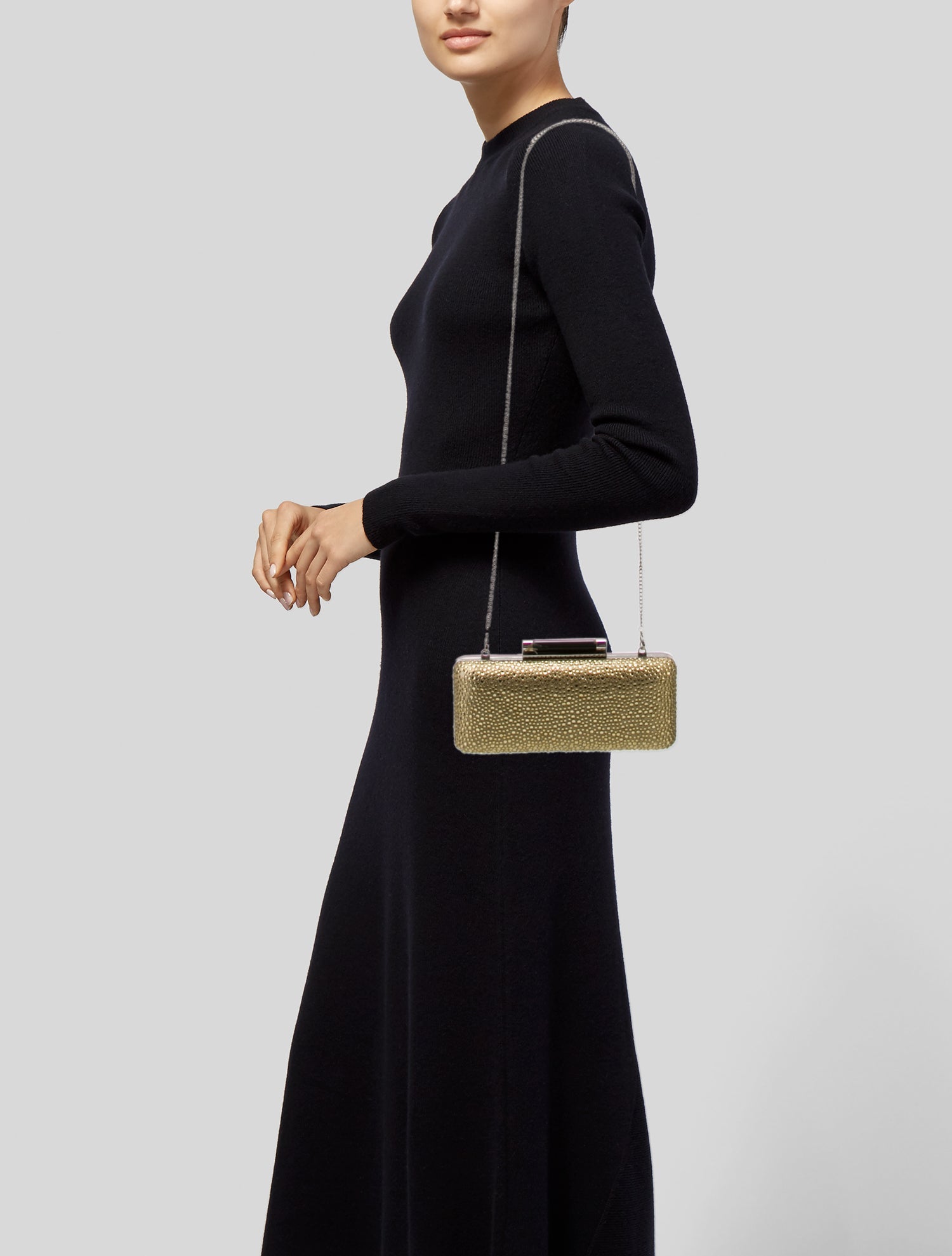 Diane von Furstenberg Crystal Minaudière