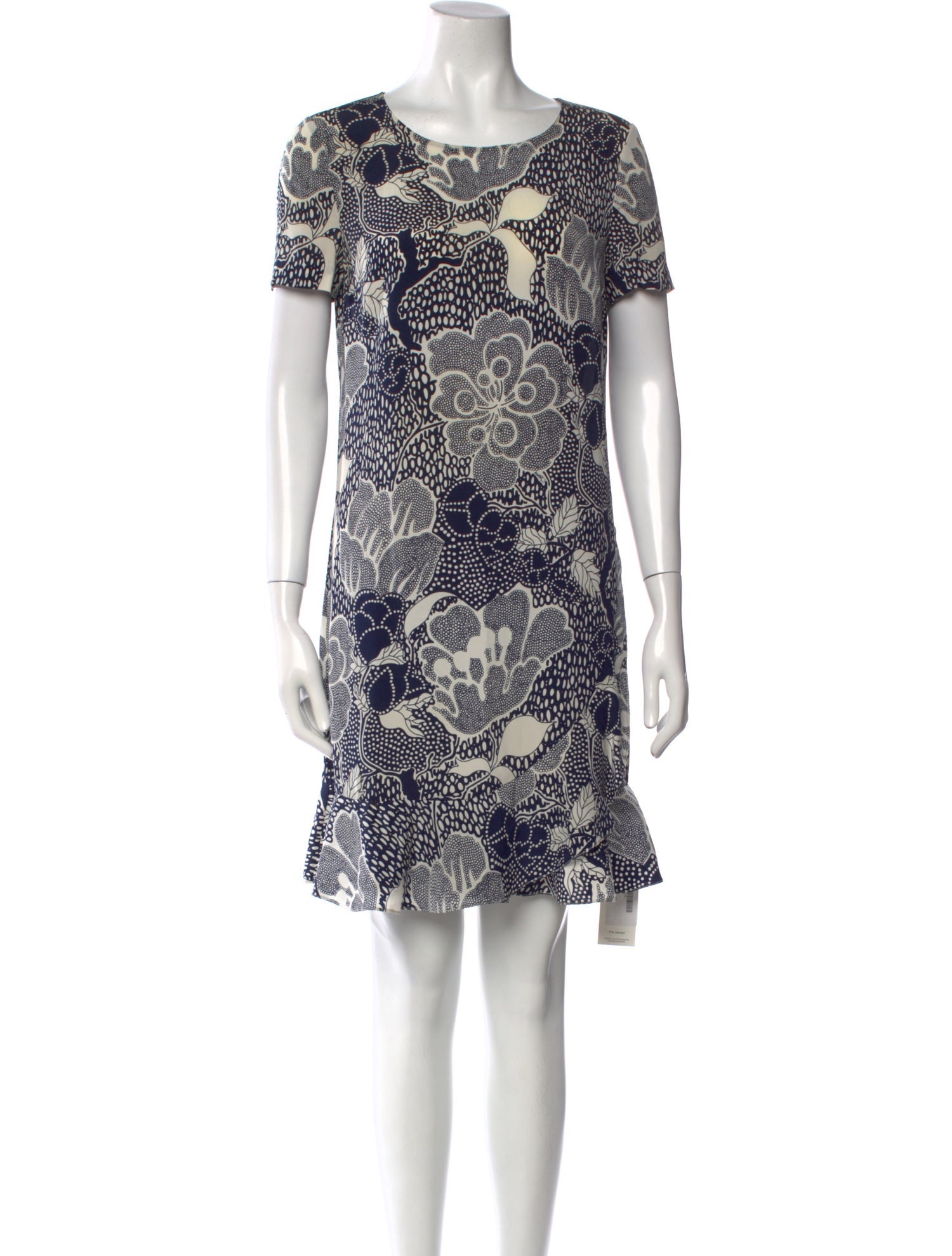 Diane von Furstenberg Printed Knee-Length Dress