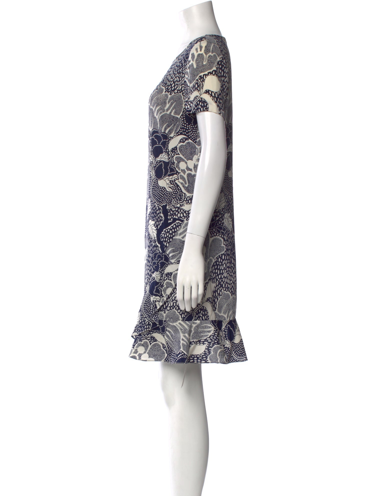 Diane von Furstenberg Printed Knee-Length Dress