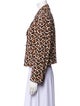 Diane von Furstenberg Animal Print Blazer