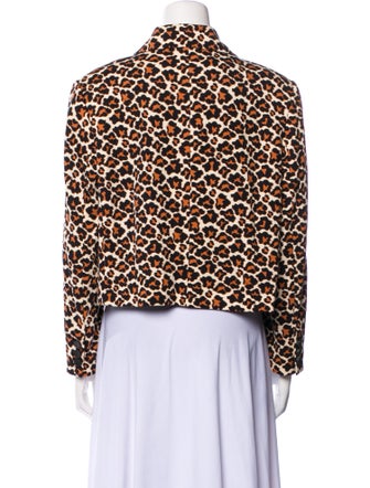 Diane von Furstenberg Animal Print Blazer