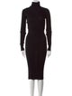 Diane von Furstenberg Wool Midi Length Dress