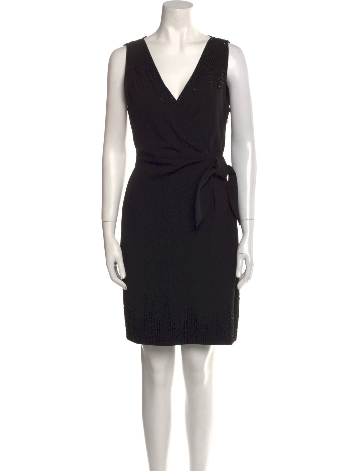 Diane von Furstenberg V-Neck Mini Dress