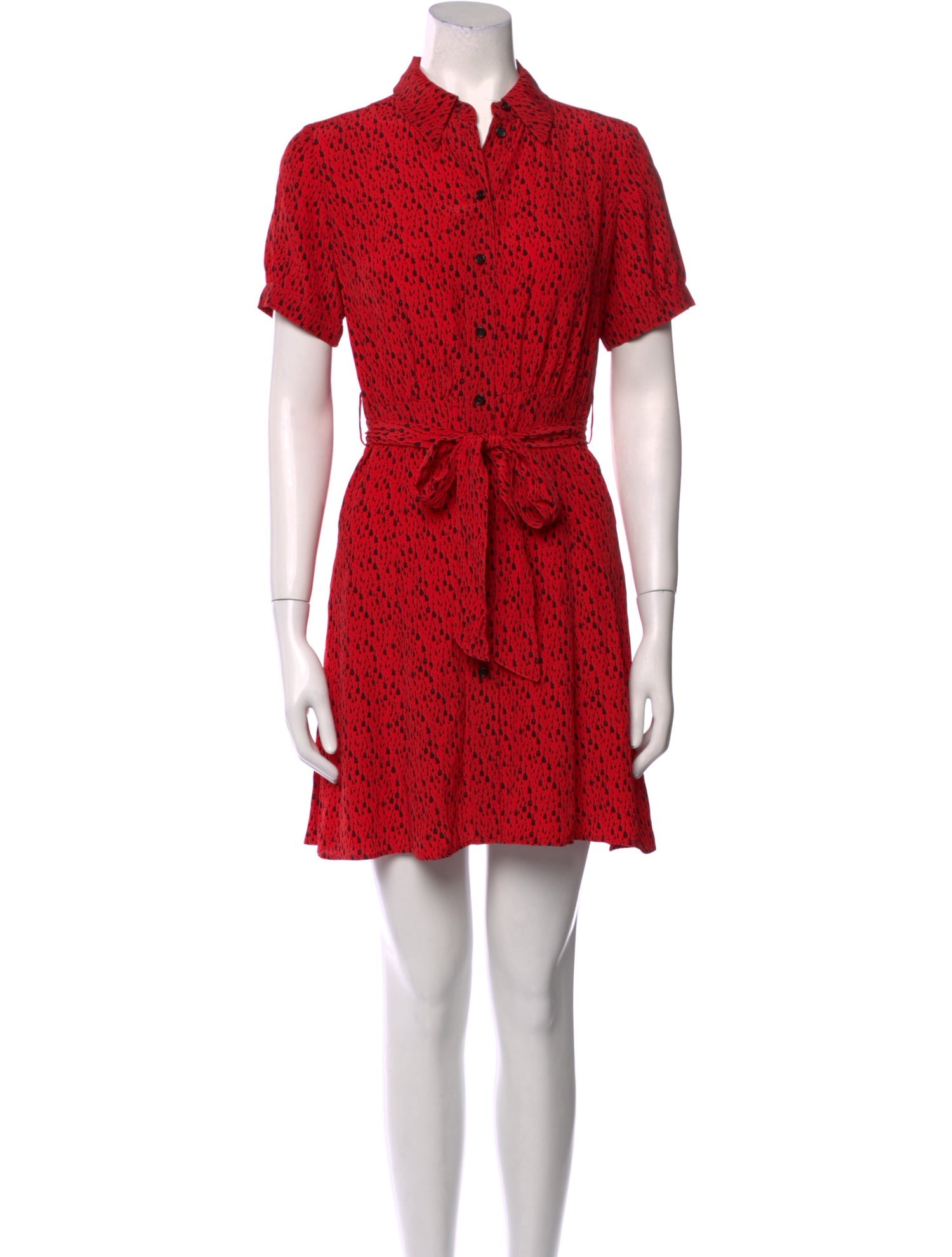 Diane von Furstenberg Printed Mini Dress