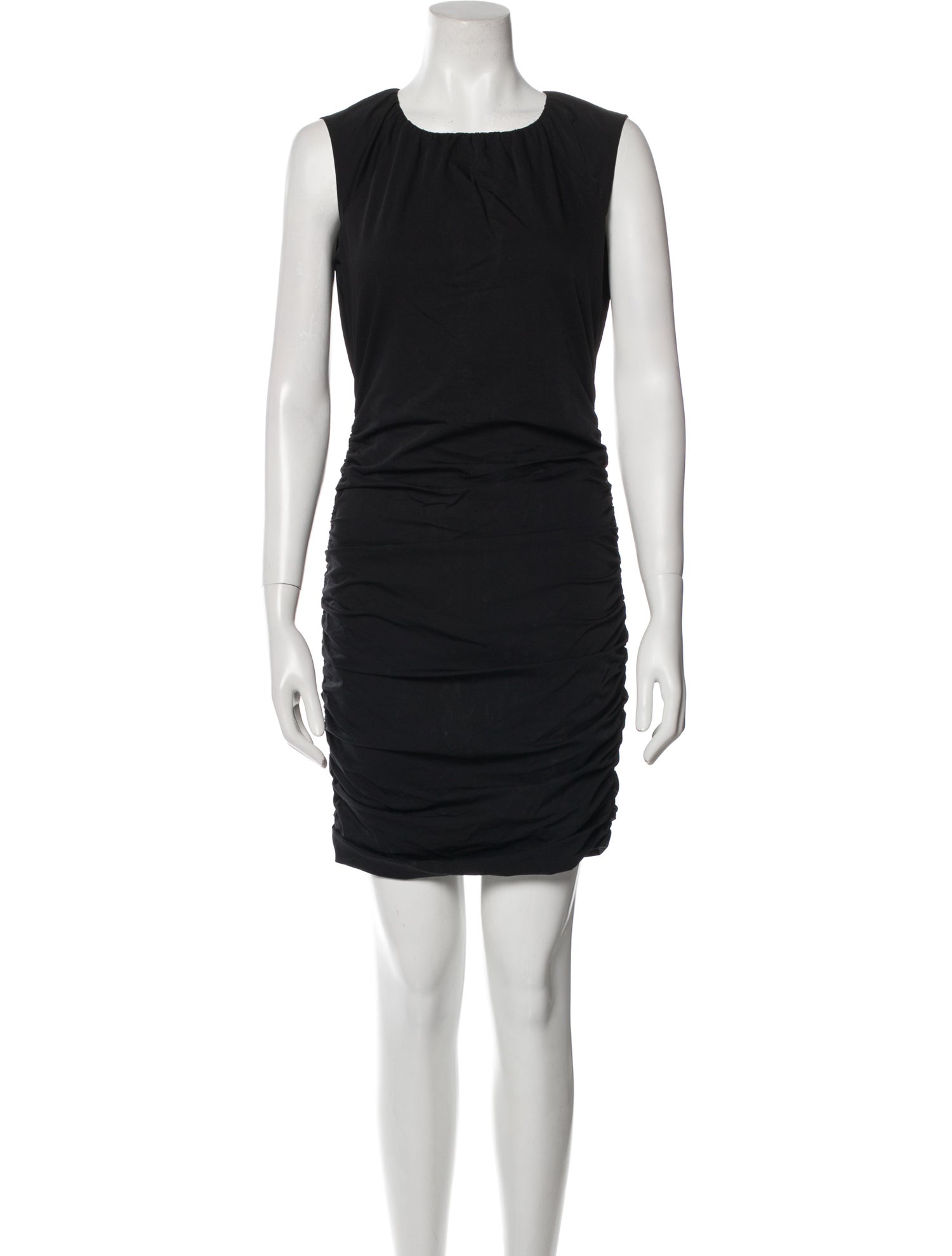 Diane von Furstenberg Scoop Neck Mini Dress