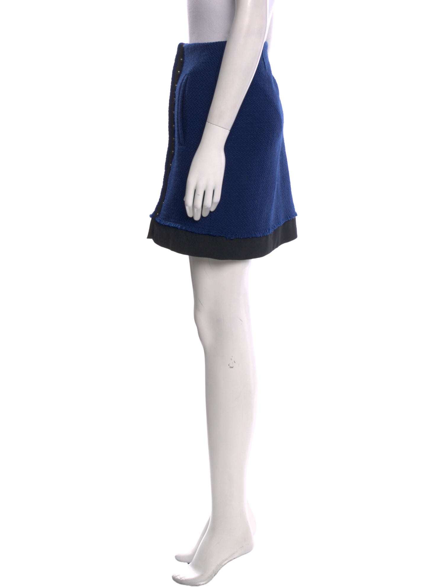 Diane von Furstenberg Wool Mini Skirt