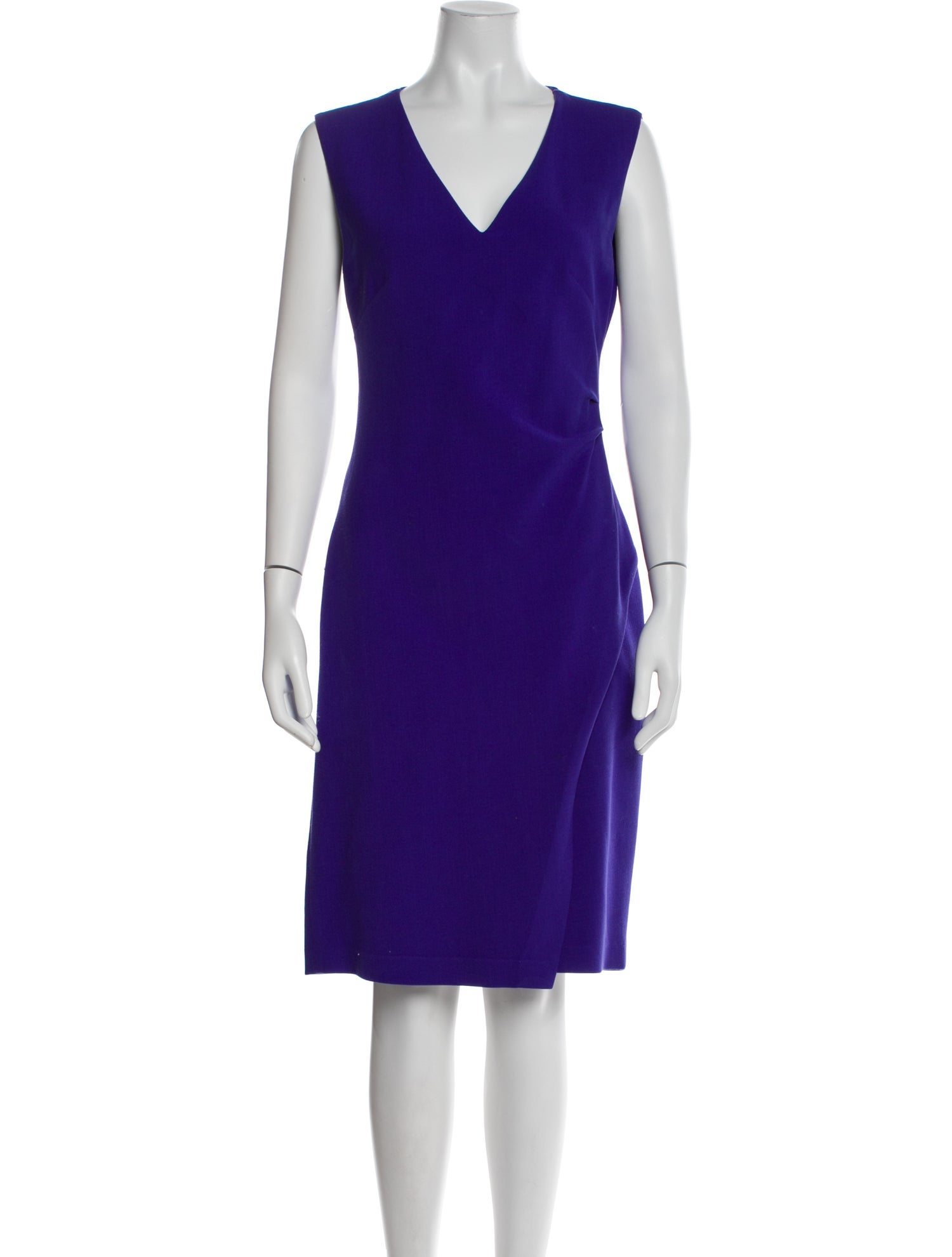Diane von Furstenberg V-Neck Knee-Length Dress