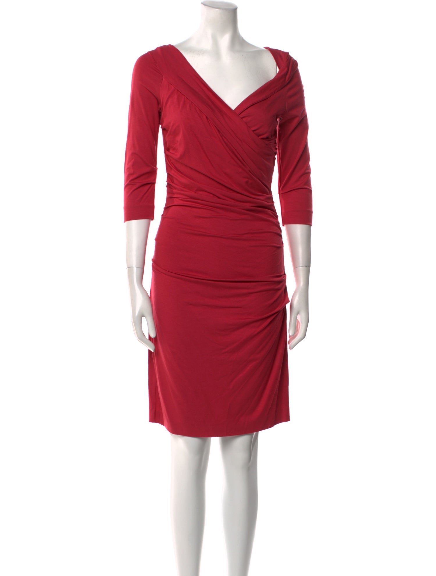 Diane von Furstenberg V-Neck Mini Dress