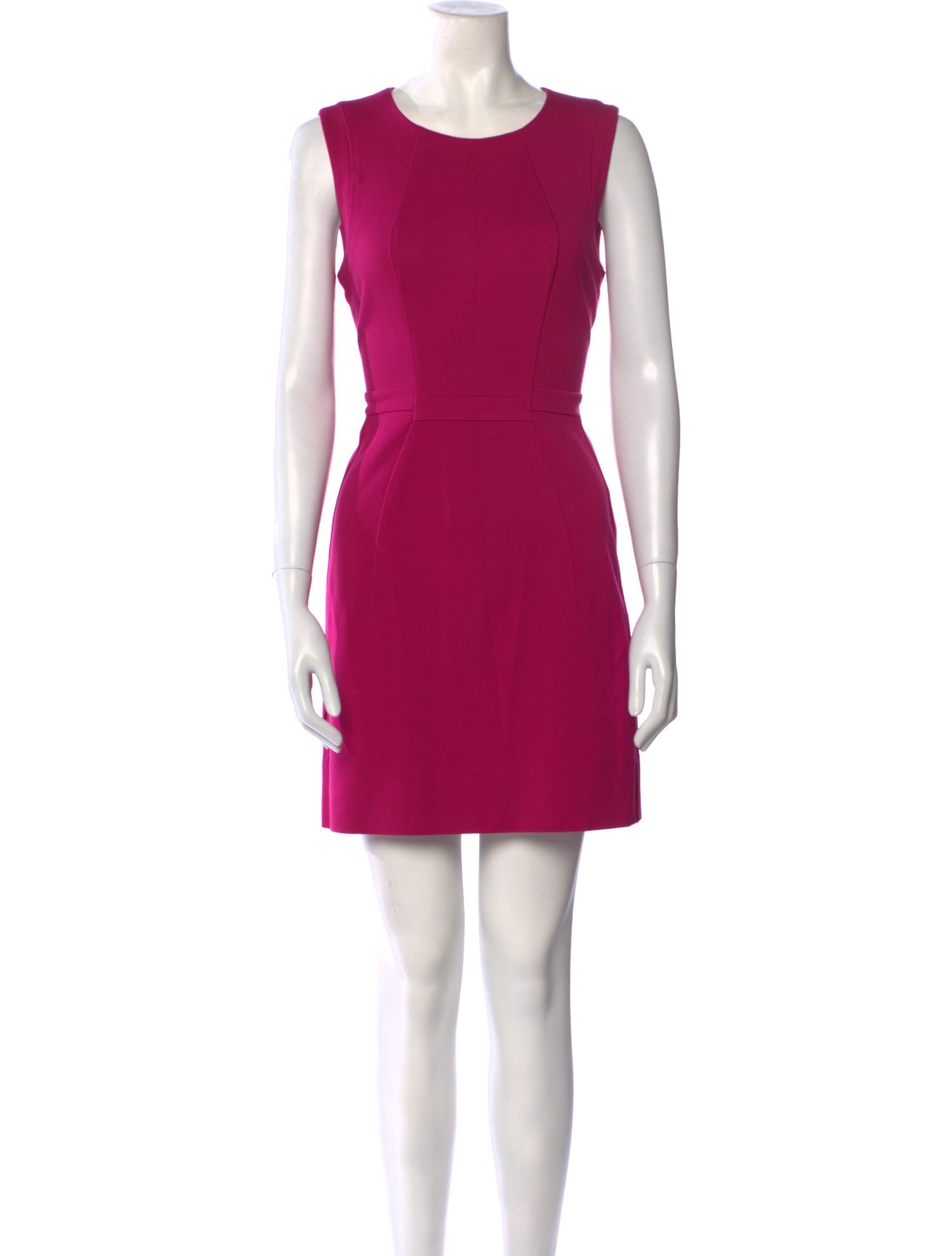 Diane von Furstenberg Crew Neck Mini Dress