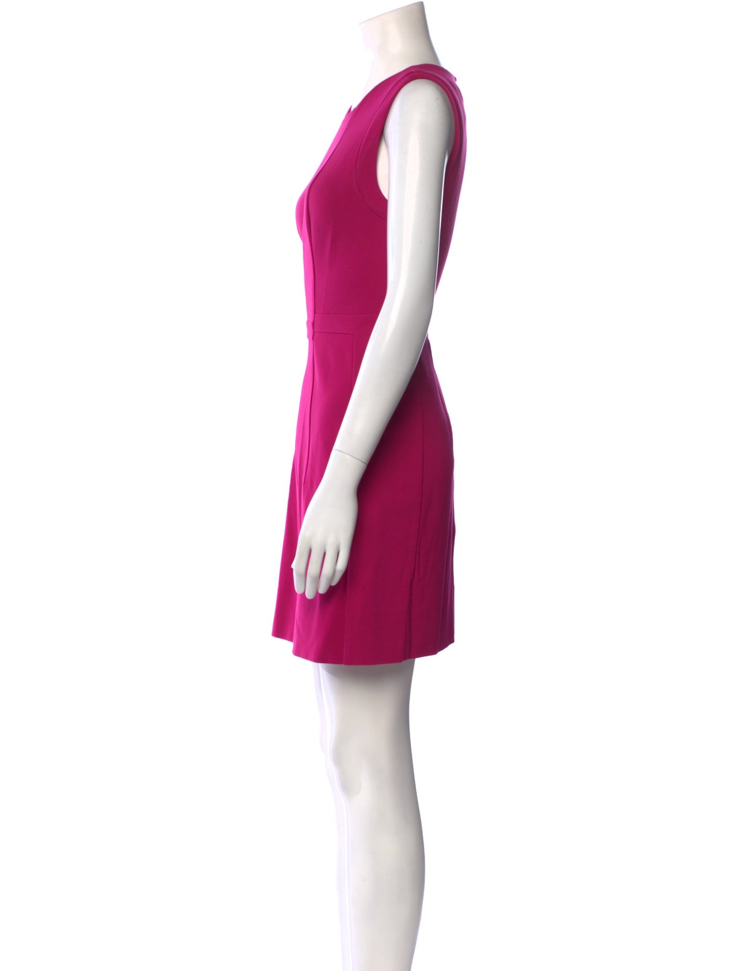 Diane von Furstenberg Crew Neck Mini Dress