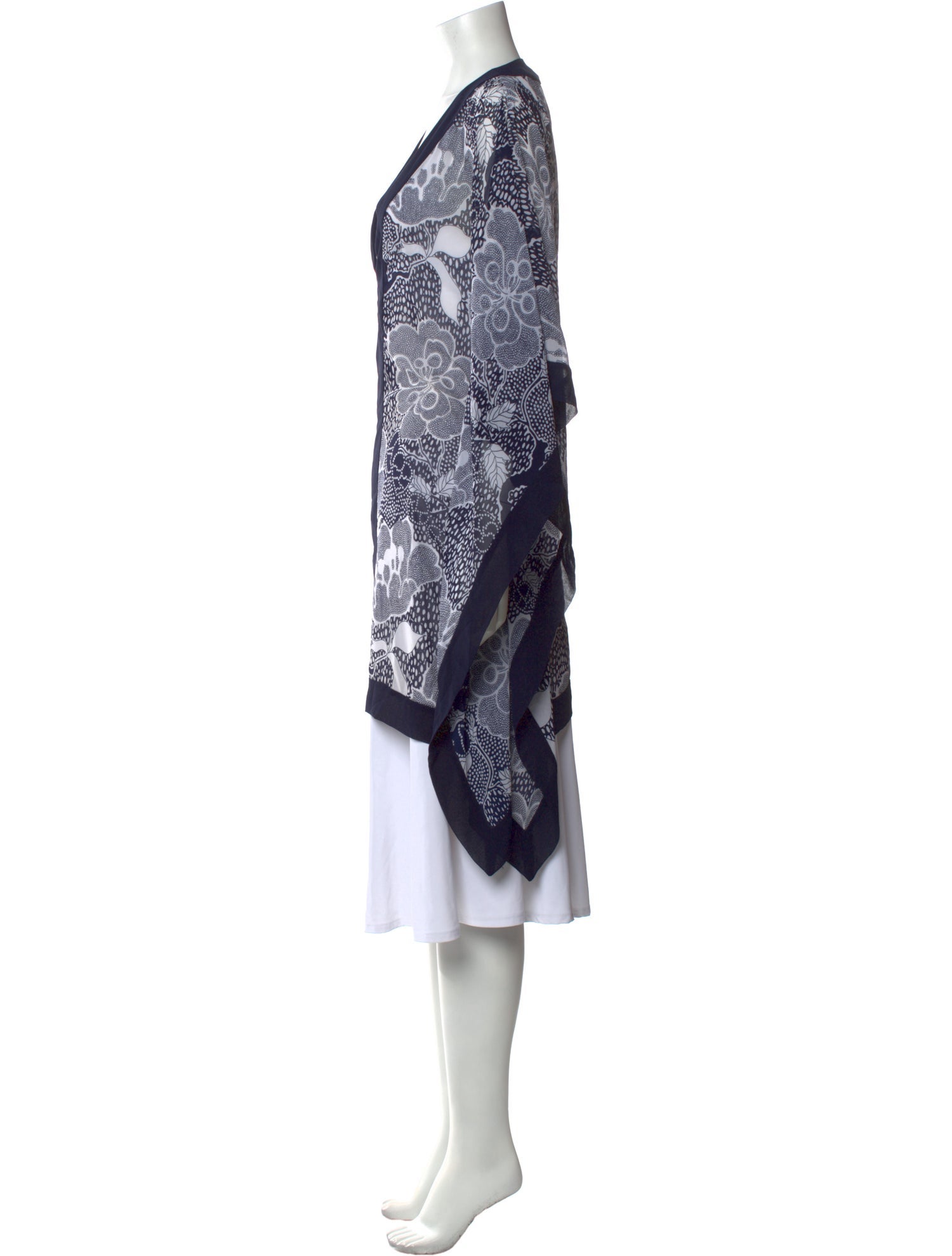 Diane von Furstenberg Printed V-Neck Tunic
