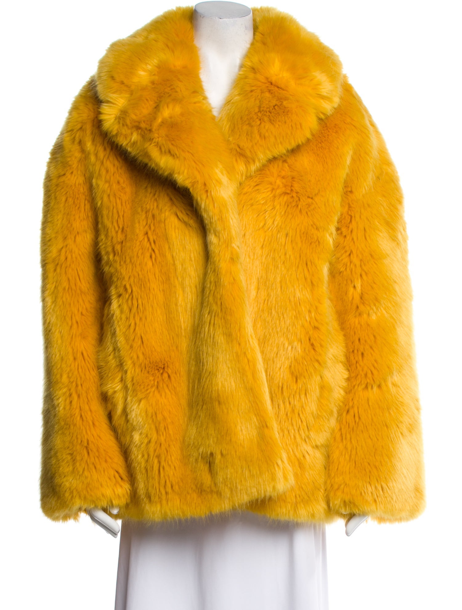 Diane von Furstenberg Faux Fur Faux Fur Coat