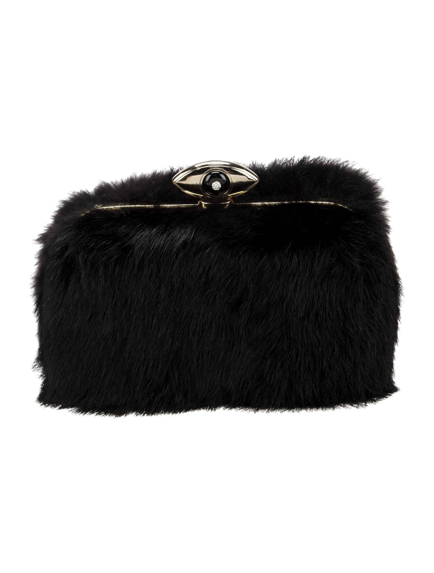 Diane von Furstenberg Fur Evening Bag