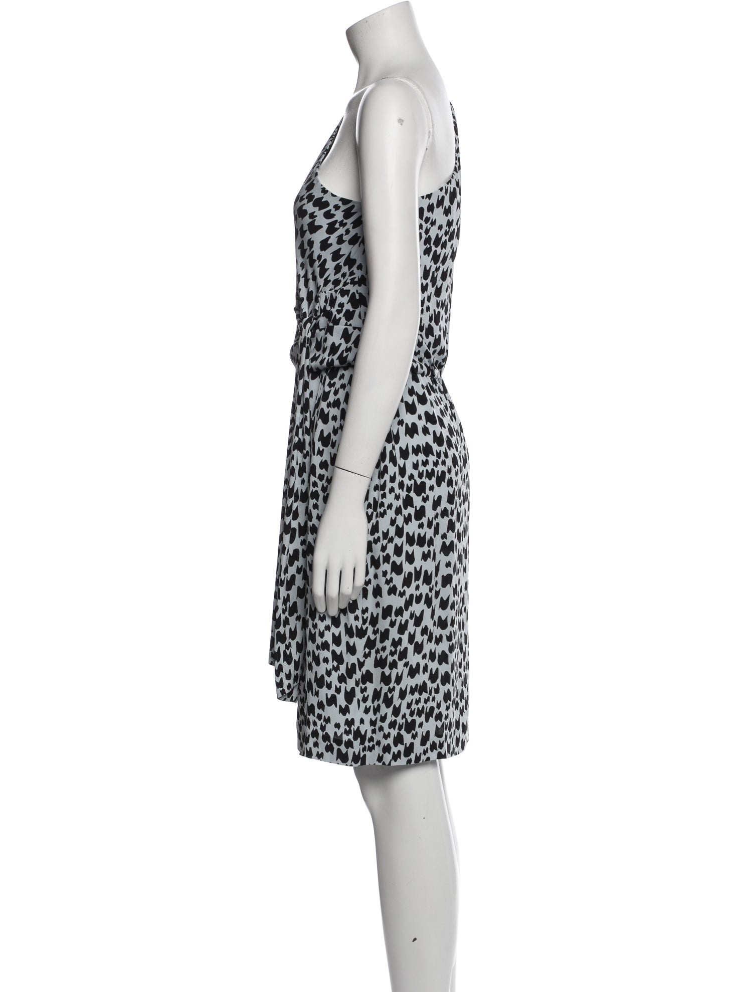 Diane von Furstenberg Silk Knee-Length Dress